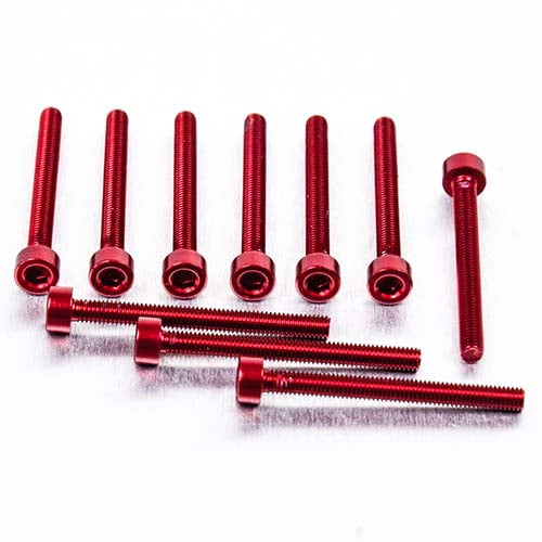 Aluminum Allen Bolt M3x(0.50mm)x30mm Pack x10