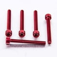 thumbnail image 1 of Aluminum Allen Bolt M4x(0.70mm)x35mm Pack x5, 1 of 6