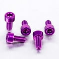 thumbnail image 1 of Aluminum Allen Bolt M5x(0.80mm)x10mm Pack x5, 1 of 6