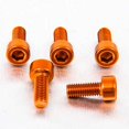 thumbnail image 1 of Aluminum Allen Bolt M5x(0.80mm)x12mm Pack x5, 1 of 6