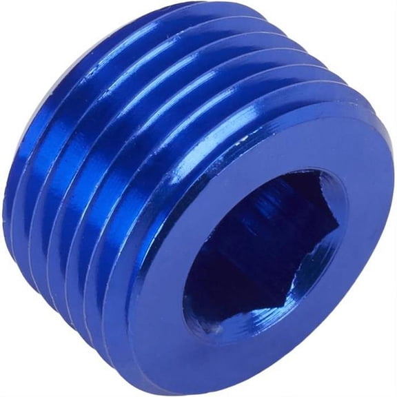 Aluminum Allen Pipe Plugs, 3/8 Inch NPT