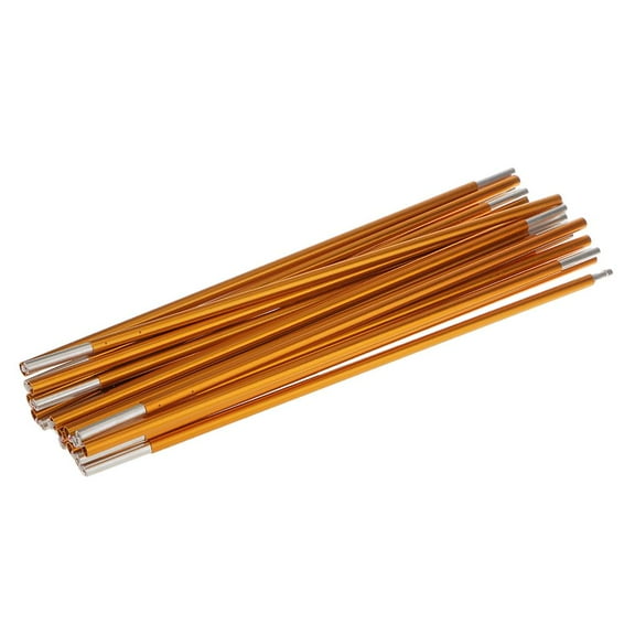 Aluminum Alloy 11 Section Spare Replacement Tent Poles 395cm 8.5mm 395 cm