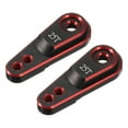thumbnail image 1 of Aluminum Alloy 25T Steering Servo Arm Horn Red for 1/10 RC Car/Boat/Airplane Boat Accessories 2 Pcs, 1 of 7