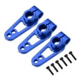 thumbnail image 1 of Aluminum Alloy 25T Steering Servo Single Sided Blue Arm Horn for RC Car/Boat/Airplane Boat Accessories 3 Pcs, 1 of 6