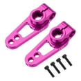 thumbnail image 1 of Aluminum Alloy 25T Steering Servo Single Sided Pink Arm Horn for RC Car/Boat/Airplane Boat Accessories 2 Pcs, 1 of 6