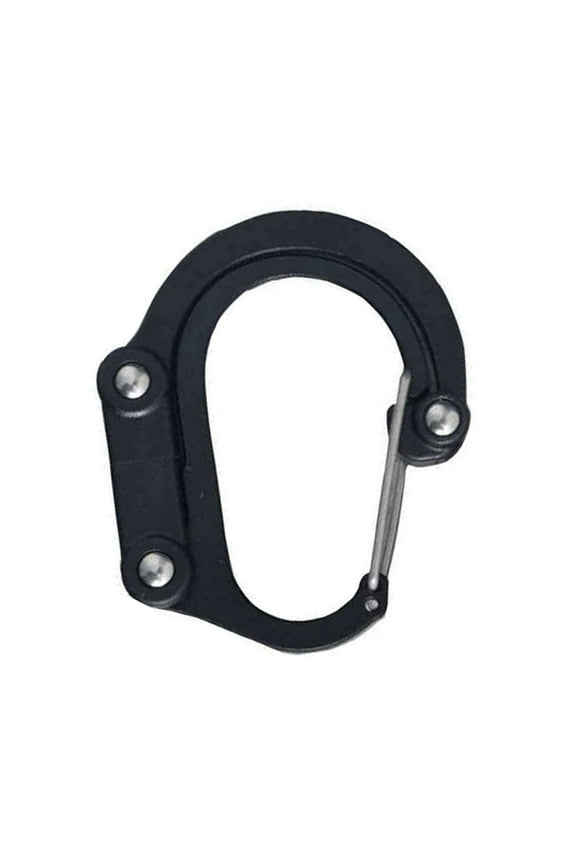 Aluminum Alloy 360° Rotatable Carabiners Hammock Swivel Clip Keychain Carabiner Clip Outdoor Camping Lock Snap Hook