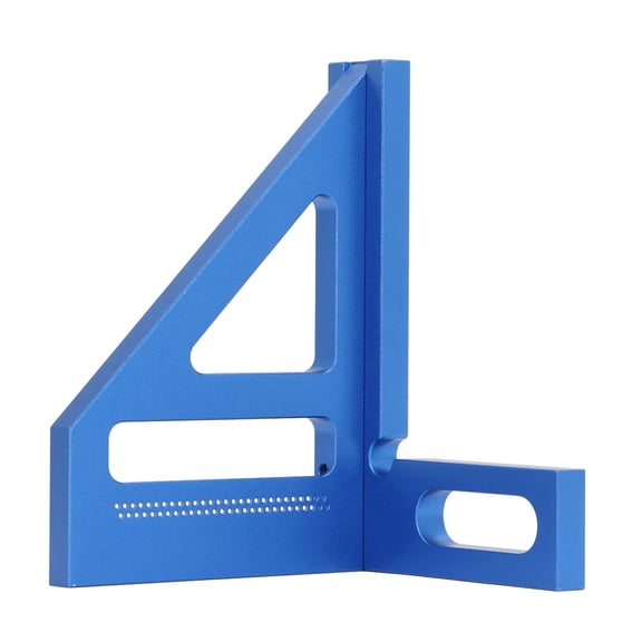 Aluminum Alloy 3D Multi-Angle Ruler Set - 45/90 Degree Miter Square for Woodworking & Carpentry - Includes Wrench & Screws