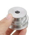 Aluminum Alloy 40&50mm Double Groove Pulley 820MM Fixed Bore Vshape