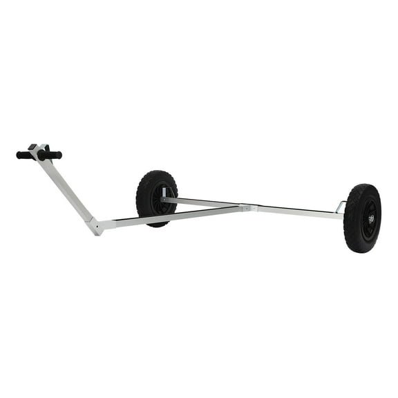Aluminum Alloy 59.4*51.18" Boat Launching Trailer Hand Dolly with 14.57" Wheels
