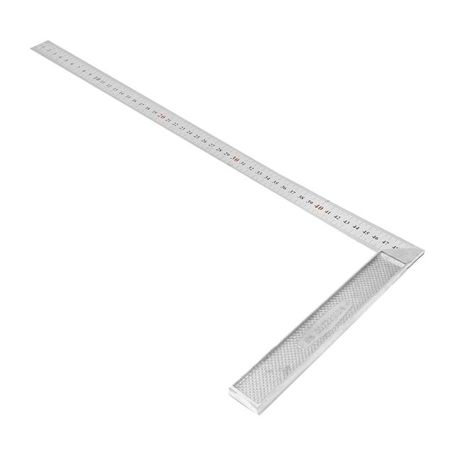 Aluminum Alloy 90 Degree Ruler, Straight Edge Ruler, Straight Edge ...