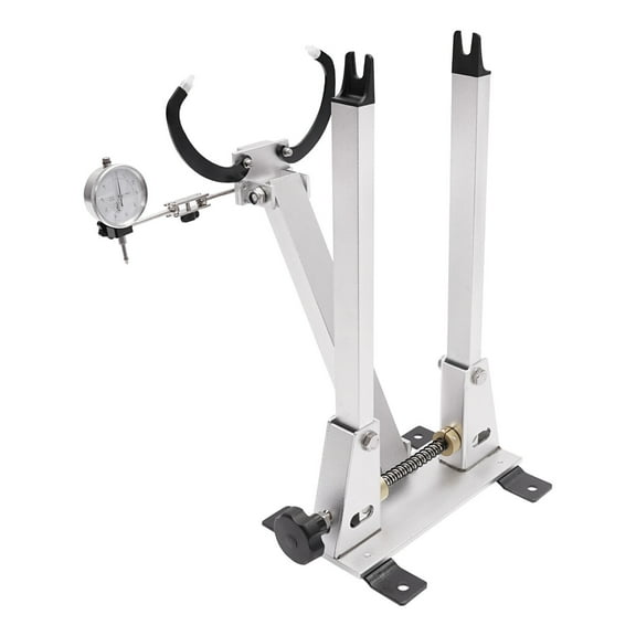 Aluminum Alloy, ABS Bike Wheel Truing Stand Bicycle Wheel Maintenance Tool for Rim Truing