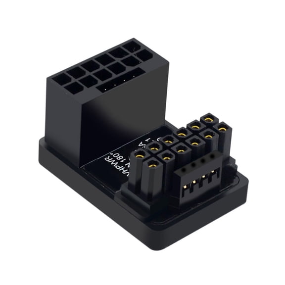 Aluminum Alloy ABS GPU Power Adapters PCIe5.0 ATX3.0 Compatible Toolless Setups For Desktop PC