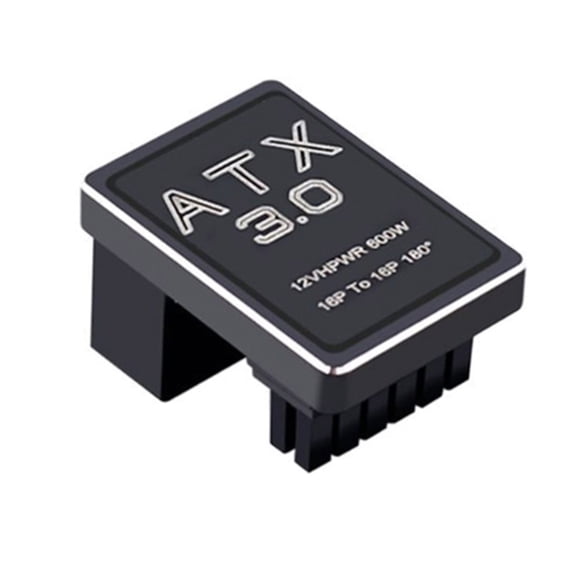 Aluminum Alloy ABS GPU Power Adapters PCIe5.0 ATX3.0 Compatible Toolless Setups For Desktop PC