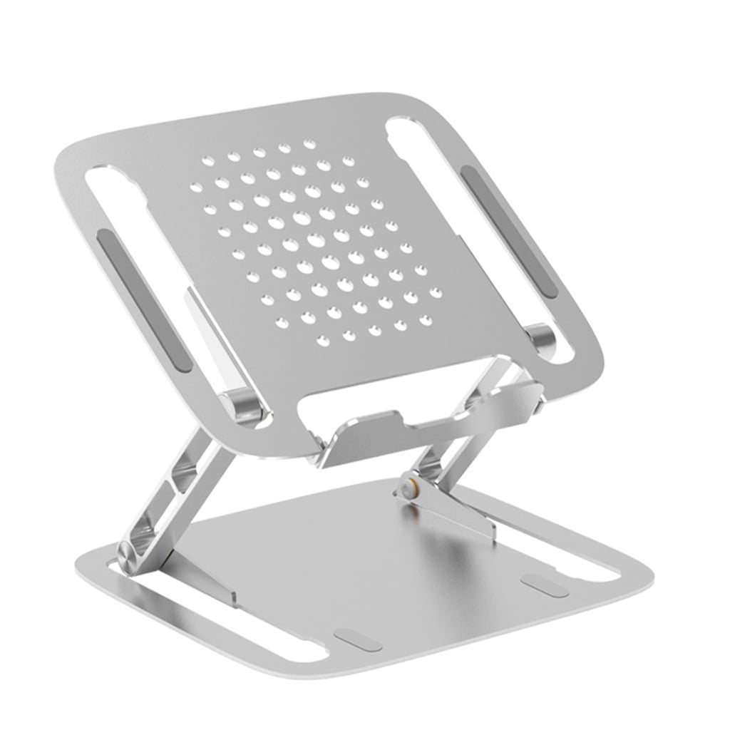 Aluminum Alloy Tablets Stand Cooling Bracket Non-Slip Notebook Holder Adjustable Cooling for Laptops 11-17inch
