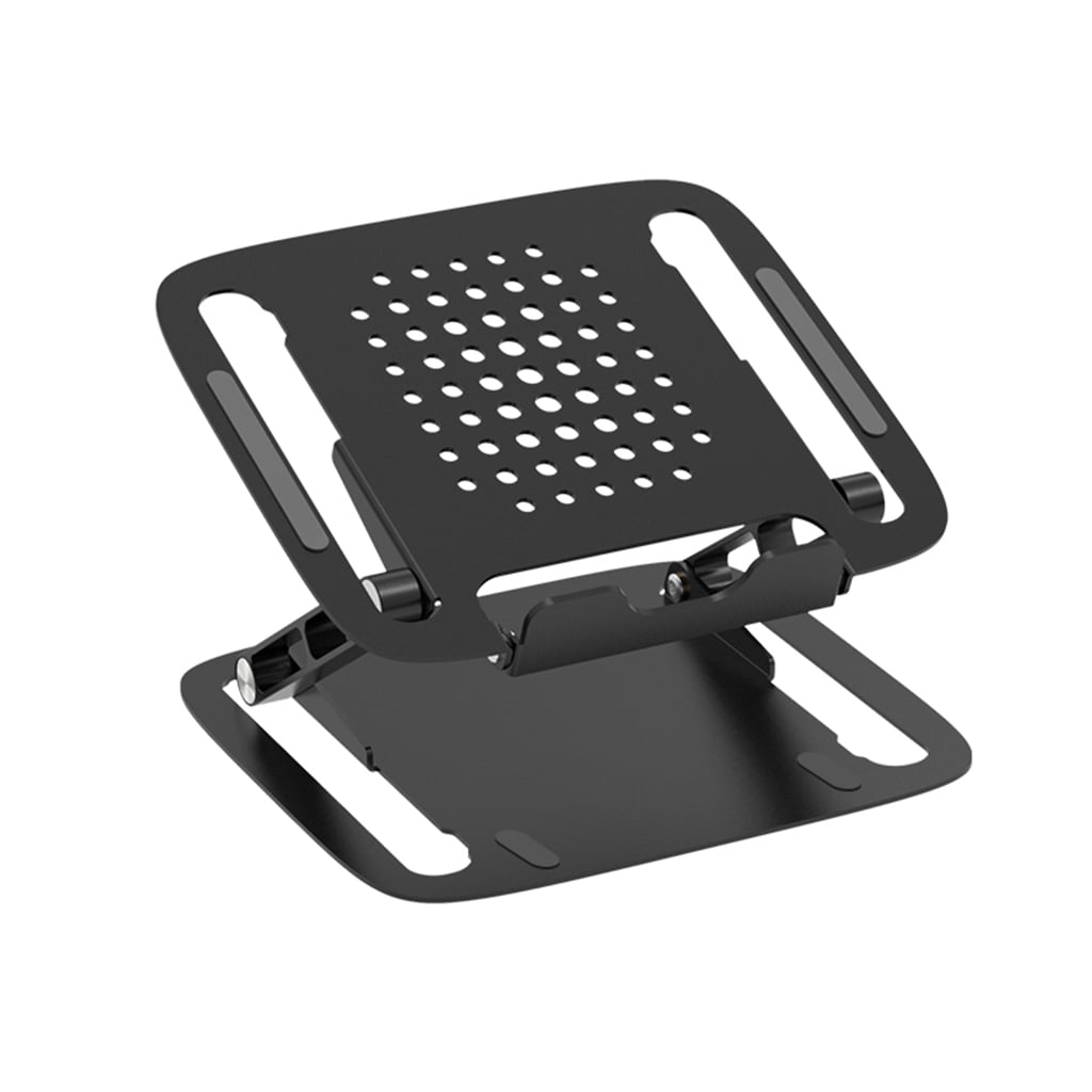 Aluminum Alloy Adjustable Laptop Stand Cooling Holder Bracket for 11-17in Tablet