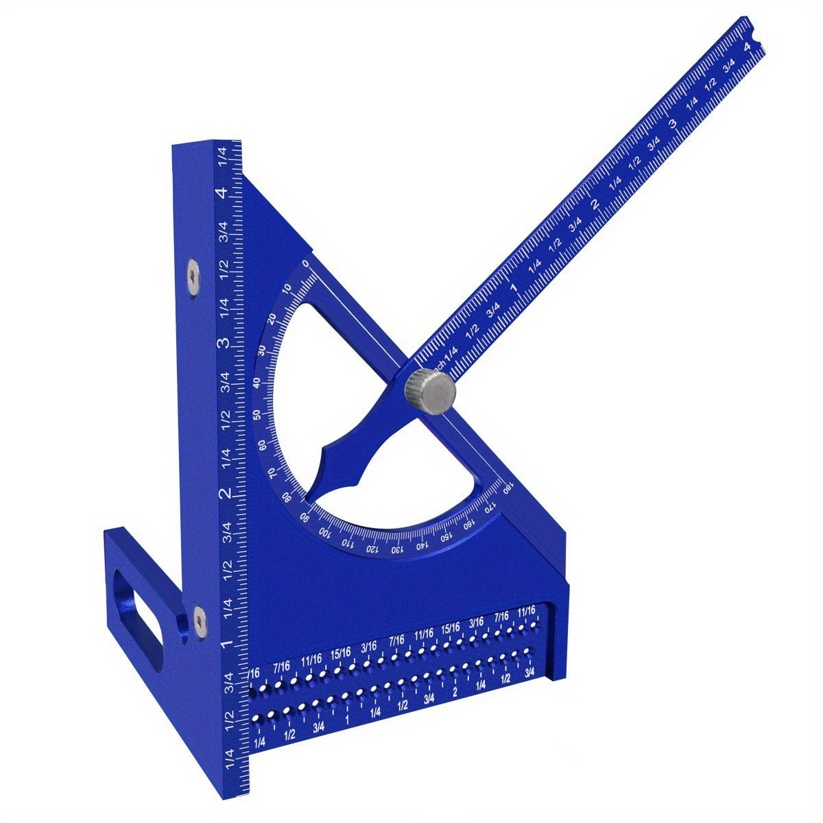 Adjustable Ruler Machining Aluminum Alloy Adjustable Ruler for Marking Lines and Angles Precisely ...