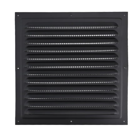 Aluminum Alloy Air Ventilation Cover Louver Ducting Ceiling Ventilation Grill Cover Heating Cooling Ventilator Mesh