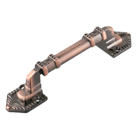 Aluminum Alloy Antique Red Bronze Sliding Door Sliding Door Handle Accessories Wooden Door Handle Easy Installation Wooden Door