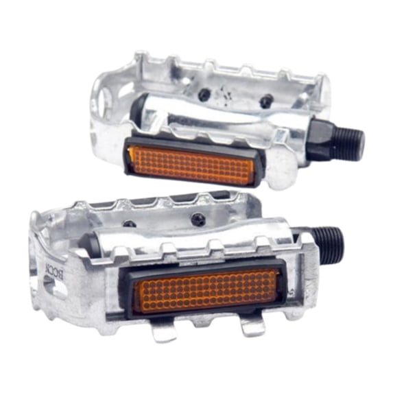 Aluminum Alloy Bicycle Pedals Lightweight Flat Design for Comfortable Long Distance Riding