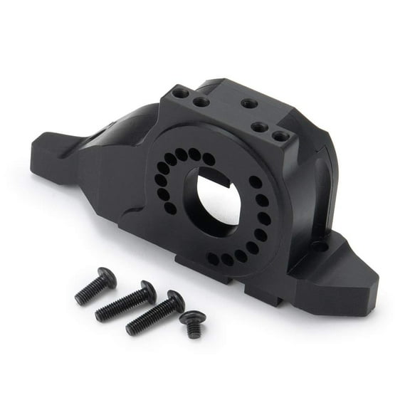 Aluminum Alloy Black TRX4 1/10 RC Crawler Car Motor Mount Bracket Upgrades