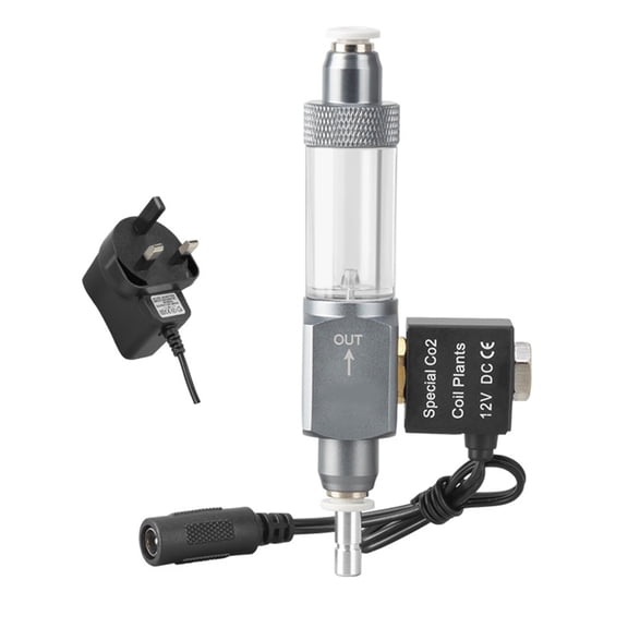 Aluminum Alloy CO2 Valves Bubble Counter For Aquariums Hydroponics Regulation Bubble Counter Regulator