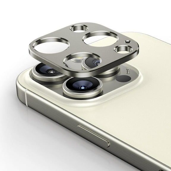 Aluminum Alloy Camera Lens Protector for iPhone 16 Pro/Pro Max - Custom Fit, Shock Absorption, Scratch Resistance, Easy Installation