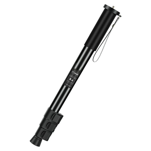 Aluminum Alloy Camera Support Monopod with Easy Extend Lock Mechanism Camera and Hiking Support Bracket for Outdoor