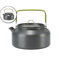 Aluminum Alloy Camping Kettle, Portable Travel Coffee Pot, Large Capacity Outdoor Water Boiler for Hiking Use