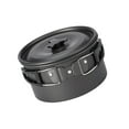 thumbnail image 1 of Aluminum Alloy Camping Pots Outdoor Cooking Pots with Lid NonStick Camping Cookware for Camping Hiking Picnics Travel, 1 of 8