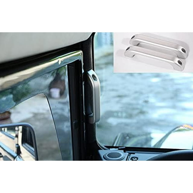 Aluminum Alloy Car Interior Door Grab Handle Frame Trim for Land Rover