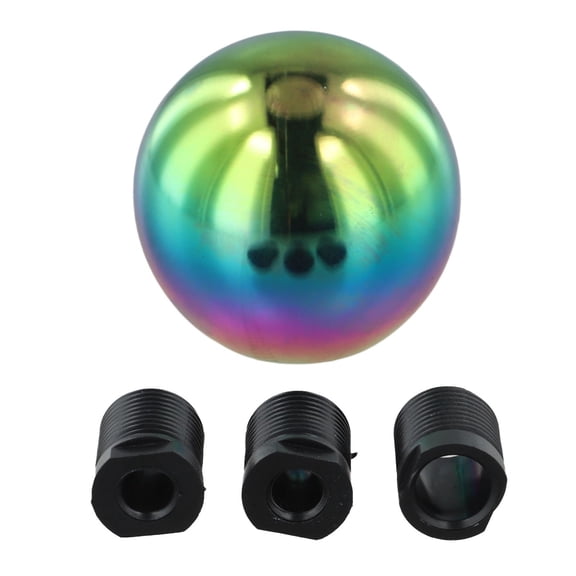 Aluminum Alloy Car Modification Round Ball Multi-Color Gearshift Knob