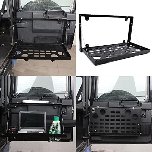 Aluminum Alloy Car Rear Door Foldable Table Cargo Shelf Storage ...