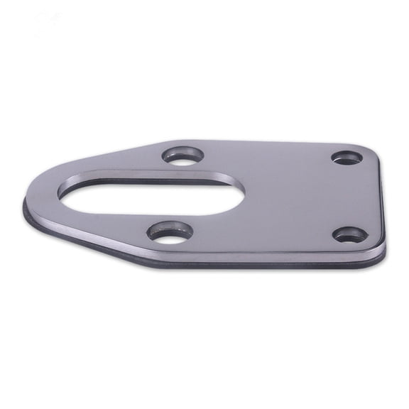 Aluminum Alloy Car Small Block Fuel Pump Mounting Plate Kit For SBC 283 327 350