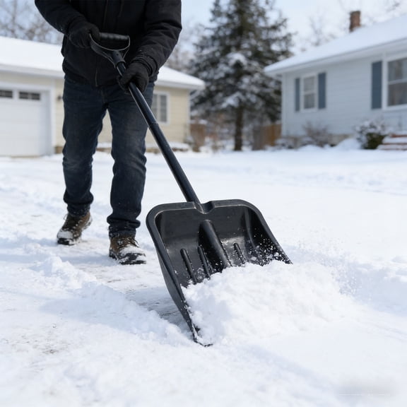 Aluminum Alloy Car Snow Shovel, Detachable 37 Inch Emergency Winter Shovel for SUV, Off-Road, Camping, Lightweight & Portable