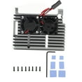 Aluminum Alloy Case for Raspberry Pi 4b Protective Box Cooling Shell ...