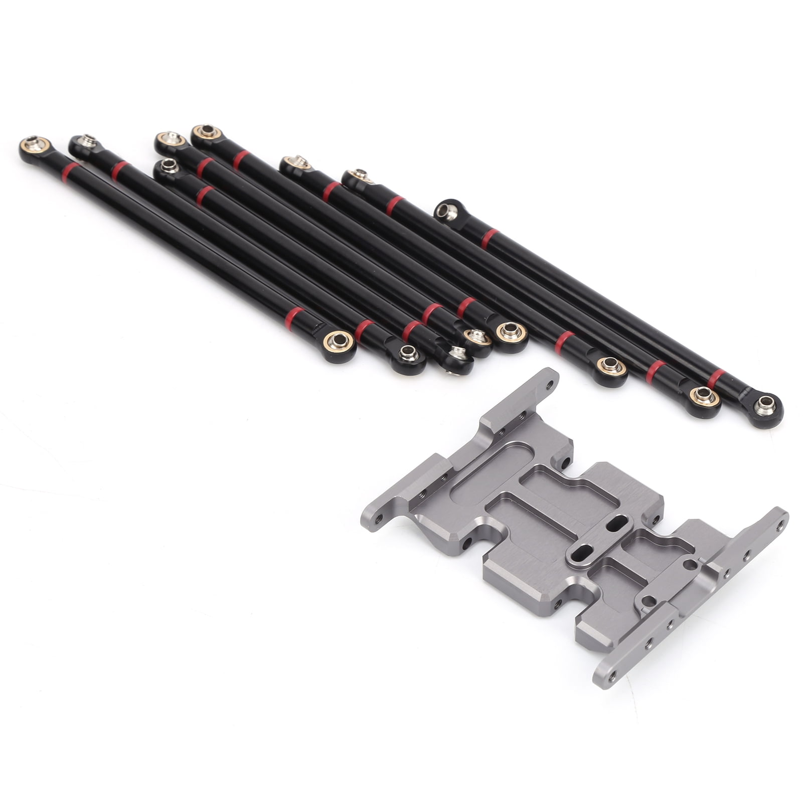 ZuoLan – Plaque De Transmission Centre En Alliage D'Aluminium Pour Axial SCX10 II 90046 (Noir)