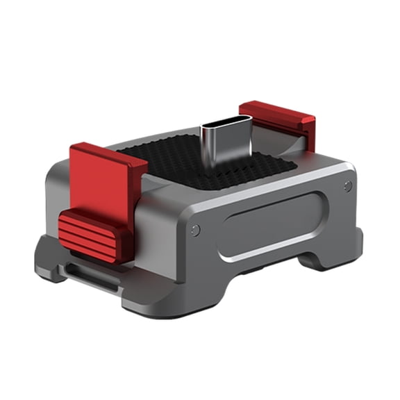 Aluminum Alloy Charging Station For POCKET3 Camera Compatible Arcas Swisses With Foldable Rest Wide Mounting Interfaces