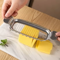Aluminum Alloy Cheese Slicer Wire Cheese Cutter Kitchen Tool Foie Gras Divider Cheese Board Tool Soft Cheese Cutting Implement Deli Slicer Multi Use Cheese Cutting Utensil Food Preparation