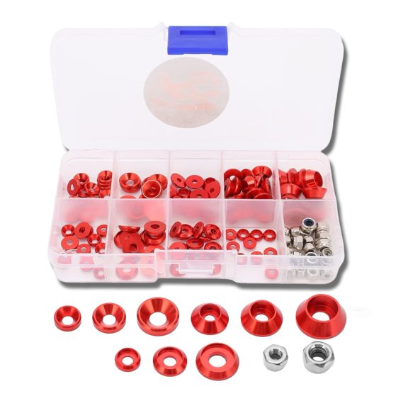 Aluminum Alloy Cone Cup Head Screw Gasket Washer Counterbore Washers Gaskets Cup Shim Conical Washer Shim