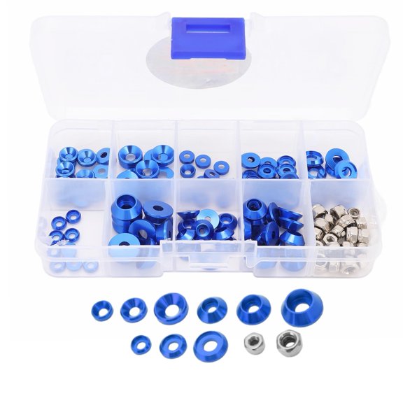 Aluminum Alloy Cone Cup Head Screw Gasket Washer Counterbore Washers Gaskets Cup Shim Conical Washer Shim