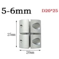 thumbnail image 1 of Aluminum Alloy Coupler Rigid Coupling Bore 3D-Printer Part Stepper Motor D20X25, 1 of 8