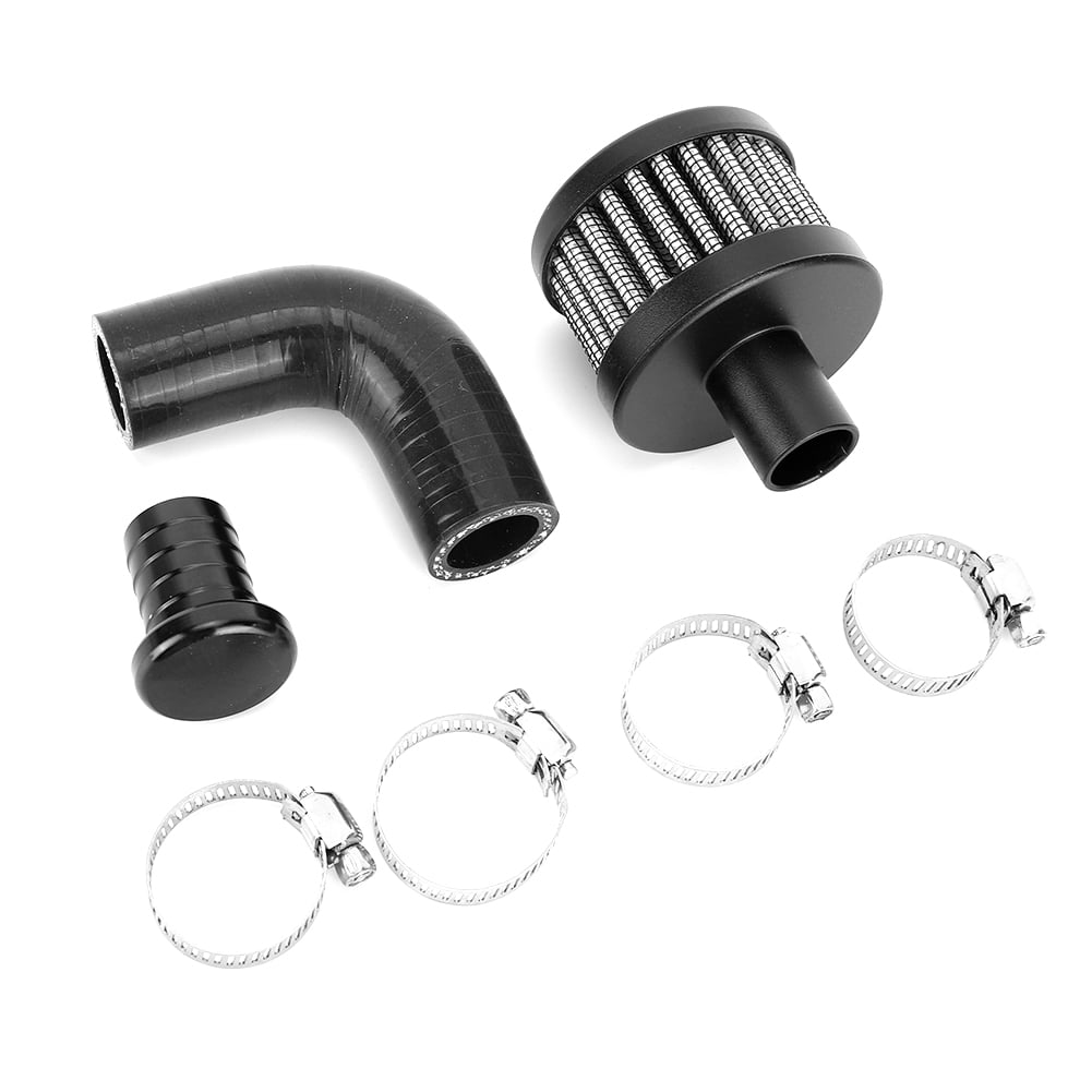 Aluminum Alloy Crankcase Ventilation Line Change Kit Fit for Dodge 07.5