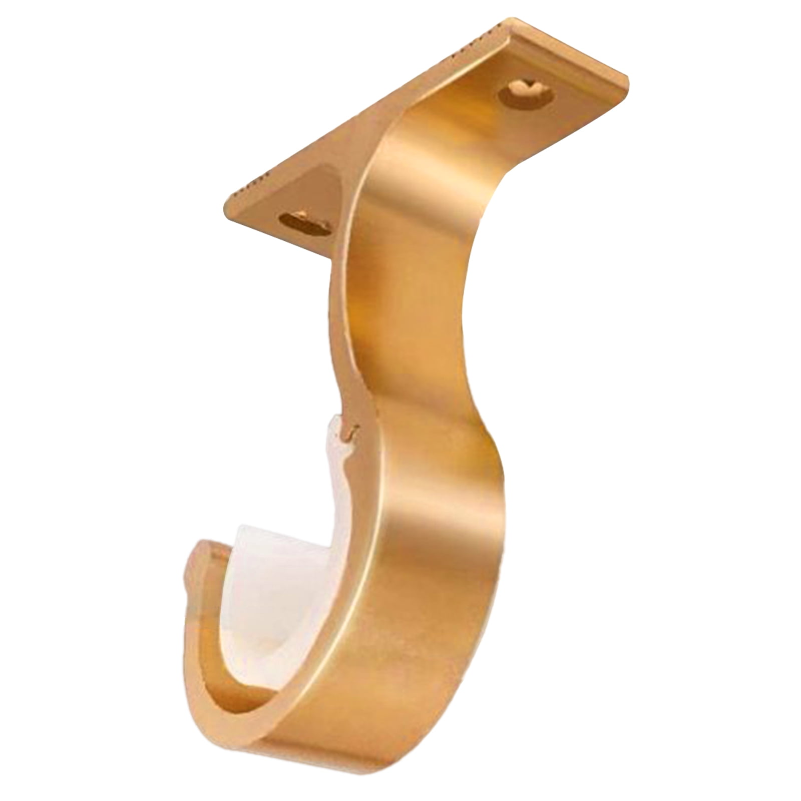 Aluminum Alloy Curtain Rod Brackets Adjustable Rod Holder for Curtains ...