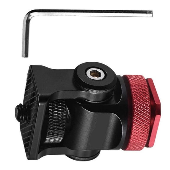 Aluminum Alloy DSLR Tripods Mount with Snails Monitor Holder Mount Offering Adjustable Damping for Clear Shotings