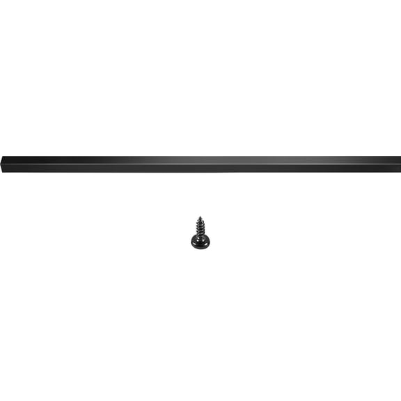 Aluminum Alloy Deck Railing Spindles (101-Pack), 32" Height x 0.8" Width Square Metal Baluster with Hardware, for Staircase & Porch on Wood and Composite Deck