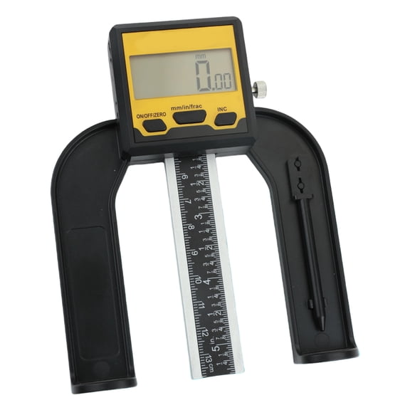 Aluminum Alloy Digital Depth Ruler Easy To Carry With Auto Shutoff Suitable For DIYer Enthusiasts Professional