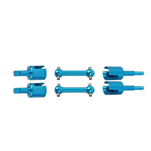 Aluminum Alloy Drive Shaft Kit for TAMIYA TT01 TT02 Durable, Novel Appearance, Blue RC Car Performance