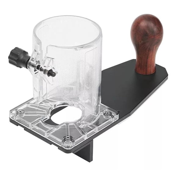 Aluminum Alloy Edge Trimmer With Adjustable Fence 65Mm Wood Handle Perfect For Arc R Corner Chamfering and Slotting Industrial Woodworking Tool