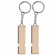 thumbnail image 1 of Aluminum Alloy Emergency Keyring Whistle Safety Survival Whistle for Hikings Camping Training Outdoor Sports Training, 1 of 11