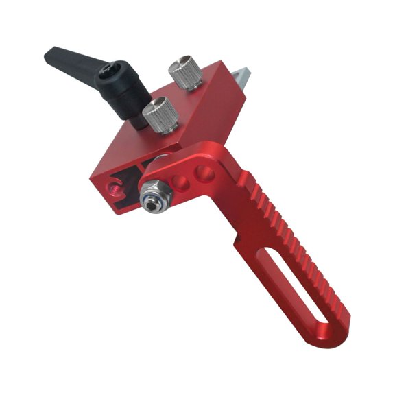 Aluminum Alloy Fence Flip Stop For T Track Type 75 Woodworking Limit Stop Accessory